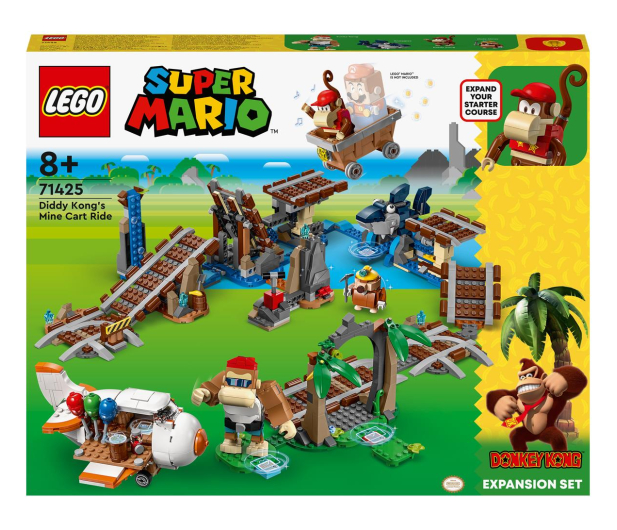 LEGO Super Mario 71425 Przejażdżka wagonikiem Diddy Konga - 1159385 - zdjęcie